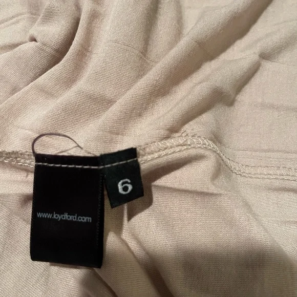 Loyd ford pale pink pleated skirt - Picture 4 of 7